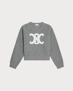 CELINE Crew Neck Sweater Fine Knit Wool(Many)