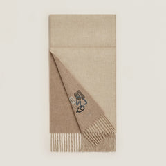 HERMES Recto-Verso PM H Puzzle Scarf | Hermès Men's Neck Scarf (Multicolor)