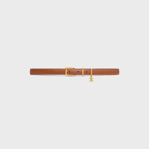 CELINE Elegant Charm Belt Tan | CELINE belt (18mm/brown)