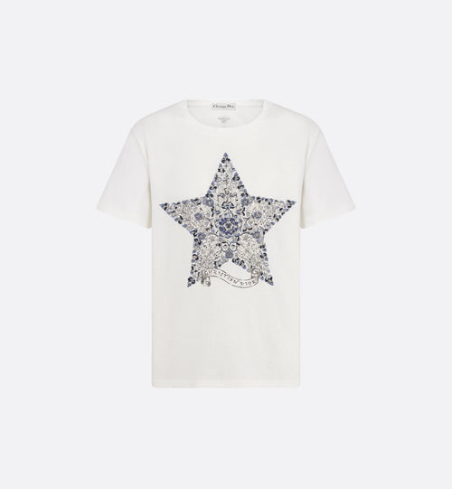 CHRISTIAN DIOR Embroidered T-Shirt | 迪奧 T裇 (白色)