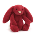 JELLYCAT Bashful Luxe Bunny Scarlett 31CM | Bunny Figure (Red)