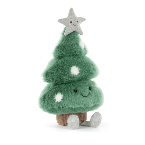 JELLYCAT Amuseables Christmas Tree Soft Toy | Christmas Tree Soft Toy (Green)