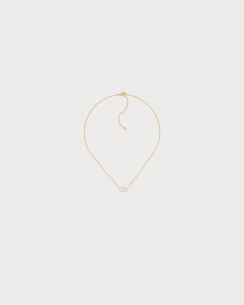 CHRISTIAN DIOR Clair D Lune Necklace | Dior necklace (gold)