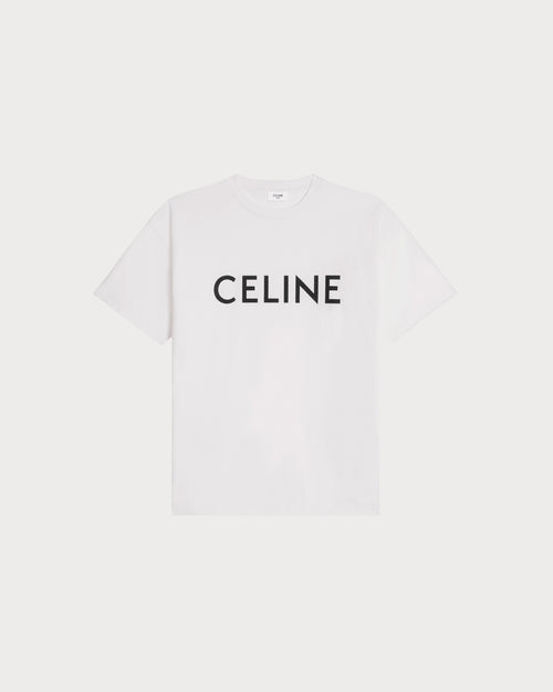 CELINE Men's Loose T-Shirt | 賽琳 男仕上衣 (White)