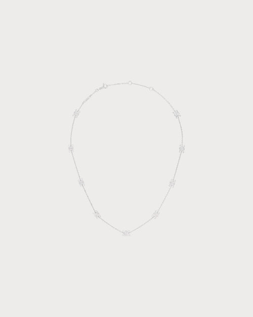 CELINE Triomphe Mini Triomphe Necklace | 賽琳 頸鏈 (Silver)