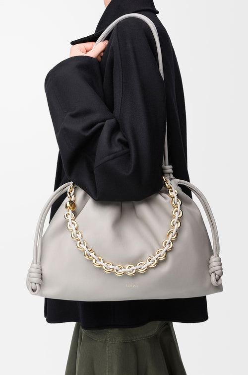 LOEWE Large Flamenco Purse in mellow nappa lambskin | Loewe Handbag (Large/Multicolor)