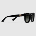 GUCCI Round Frame Sunglasses | Gucci Sunglasses (Multi-color)