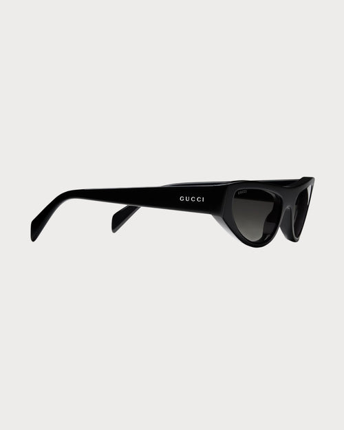 GUCCI Cat-Eye Frame Sunglasses | Gucci Sunglasses (Black)