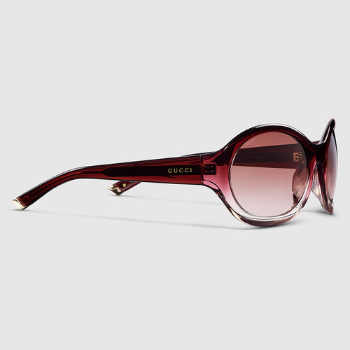 GUCCI Round Frame Sunglasses | Gucci Sunglasses (Multi-color)