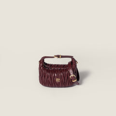 MIU MIU Matelasse Nappa Leather Pouch(4 Colors)