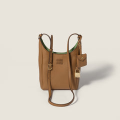 MIU MIU Leather Bucket Bag | Miu Miu Bucket Bag (Multicolor)