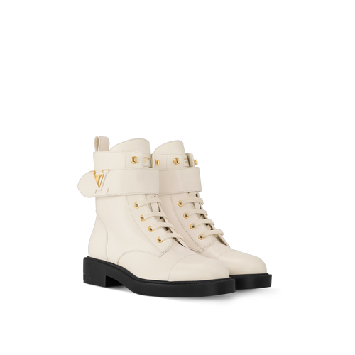 LOUIS VUITTON 1ADCJ6 Citizen Flat Ranger Boots | Louis Vuitton short boots (multi-color)