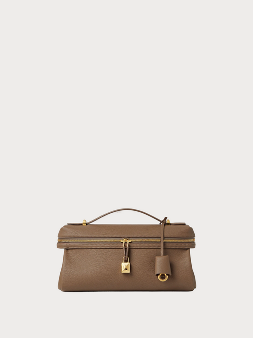 LORO PIANA Extra Softy Bag L29 Grained Leather(3 Colors)