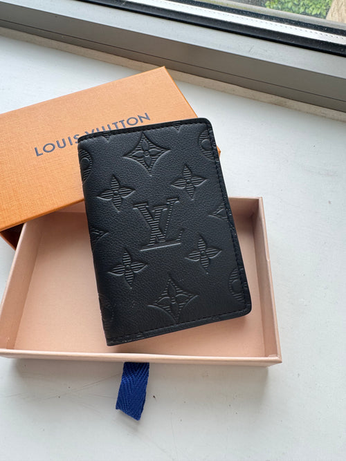LOUIS VUITTON M62899 Pocket Organiser Shadow Black | 路易威登 男仕卡套 (黑色)