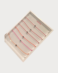 REDLINE White Gold and Diamond Illusion Bracelet(Many)
