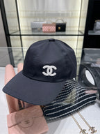 CHANEL AA9698 24C Classic Black Cap | Chanel Baseball Cap (Black)