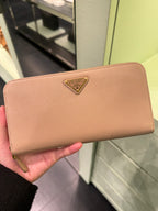 PRADA 1ML506 Zip Around Long Wallet | 普拉達 長銀包 (粉色)