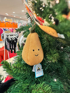 JELLYCAT Festive Folly Pear | Festive Folly Pear (Yellow)