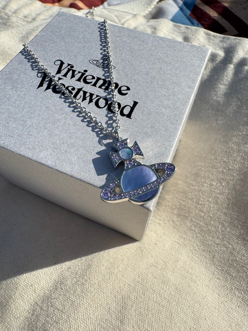 VIVIENNE WESTWOOD Rina Pendant Necklace | 西太后 頸鏈 (粉紫色)