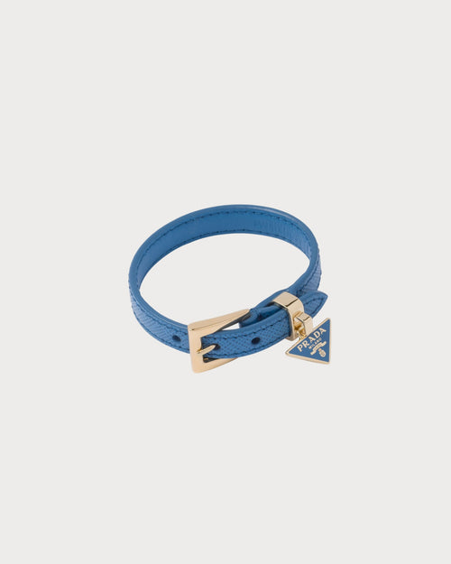 PRADA 1IB351 Saffiano Leather Bracelet | 普拉達 手帶 (多色)