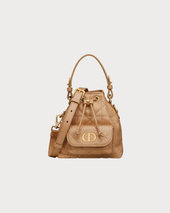 CHRISTIAN DIOR Dior Caro Nano Bucket Bag | Dior Mini Bucket Bag (Multicolor)