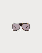 MIU MIU Enigme Sunglasses Mauve Nylon(Lilac)