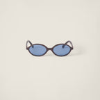 MIU MIU Regard Sunglasses Indigo(靛藍色)