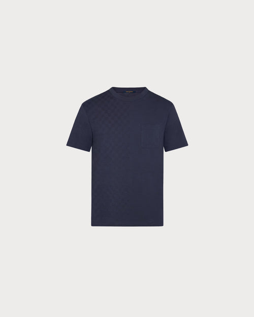 LOUIS VUITTON 1A8HBR Men's Half Damier Pocket T-Shirt | Louis Vuitton Men's Top (Multicolor)