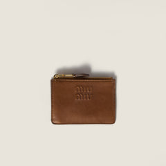 MIU MIU Nappa Leather Card Holder | 繆繆 卡套 (多色)