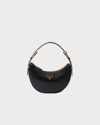 PRADA 1BC194 Arque Small Leather Shoulder Bag | Prada Handbag (Small Size/Multiple Colors)