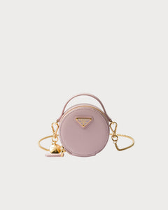 PRADA Saffiano Leather Mini-Pouch | 普拉達 迷你袋 (Pink)