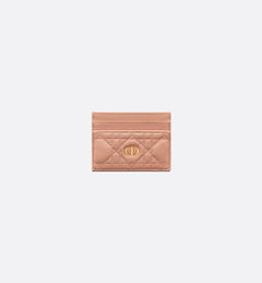 CHRISTIAN DIOR Caro 5-Slot Calfskin Card Holder | 迪奧 卡套 (多色)