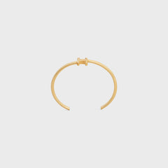 CELINE Triomphe Asymmetric Cuff in Brass | 賽琳 手鐲 (多色)