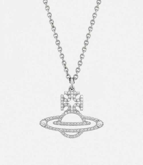 VIVIENNE WESTWOOD Man Trudy Pendant Necklace | 西太后 男仕頸鏈 (銀色)