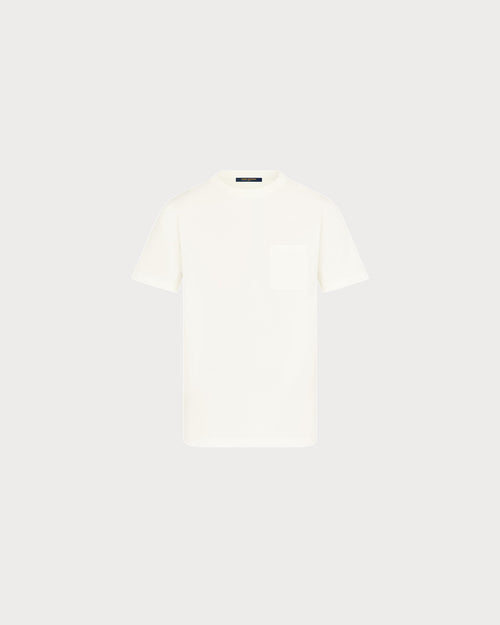 LOUIS VUITTON 1A8HBR Men's Half Damier Pocket T-Shirt | Louis Vuitton Men's Top (Multicolor)