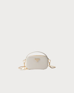 PRADA Saffiano Leather Mini-Pouch | 普拉達 迷你手袋 (White)