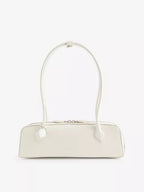ALAIA Le Teckel Leather Top - Handle Bag Ivoire | 手袋 (白色) - LondonKelly 英國名牌代購