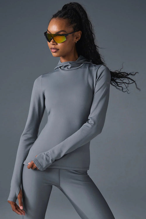 ALO YOGA Airlift Winter Warm Hooded Runner | 冬季保暖連帽運動上衣 (多色) - LondonKelly 英國名牌代購