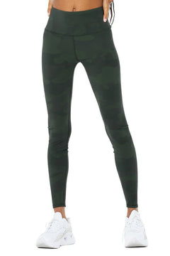 ALO YOGA High - Waist Camo Vapor Legging | 高腰迷彩緊身褲 (多色) - LondonKelly 英國名牌代購