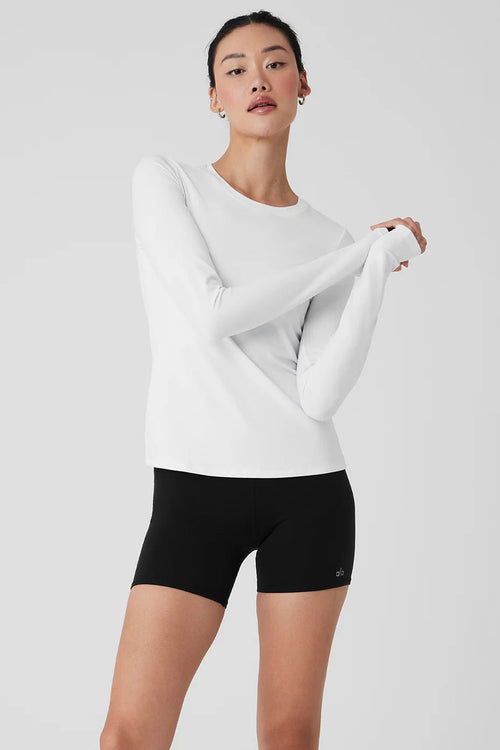 ALO YOGA Soft Finesse Long Sleeve | 長袖上衣 (多色) - LondonKelly 英國名牌代購