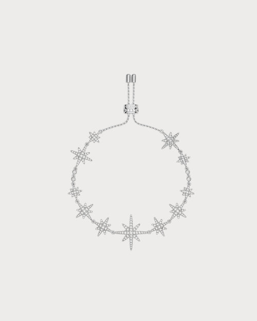 APM MONACO AB4112OX Multi - Meteorites Adjustable Bracelet | 多流星可調手鏈 (銀色) - LondonKelly 英國名牌代購