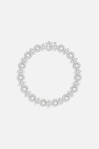 APM MONACO AB4872OX Pave Meteorites & Circles Bracelet | 鑲石流星與圓形手鏈 (銀色) - LondonKelly 英國名牌代購