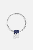 APM MONACO AB5045XKB Baba Yummy Bear Bracelet with Beads | 熊仔串珠手鍊 (銀色) - LondonKelly 英國名牌代購