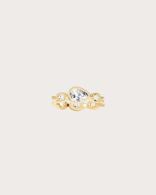 APM MONACO Y23482OX Eclat Chain Ring | 閃耀鍊條戒指 (金色) - LondonKelly 英國名牌代購