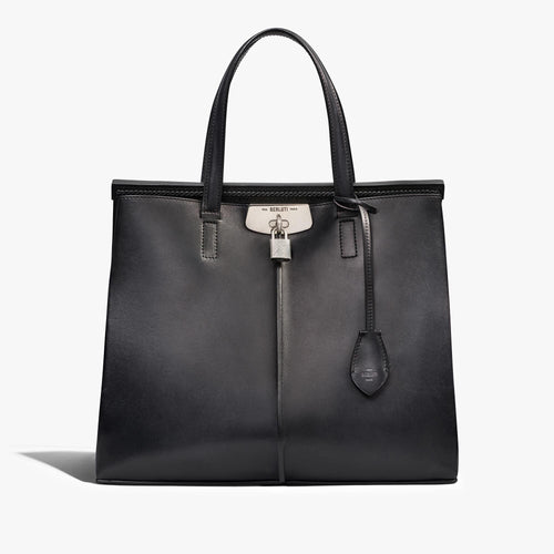 BERLUTI Luti 38 Leather Tote Bag | 伯魯提 男仕手袋 (黑色) - LondonKelly 英國名牌代購