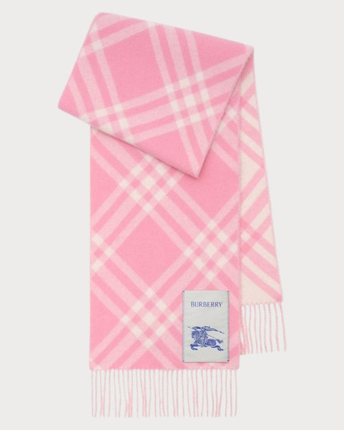 BURBERRY Check Cashmere Scarf Cashmere(Many) - LONDONKELLY 英國名牌代購