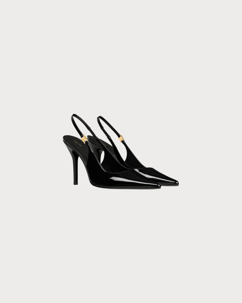 CELINE Judy Triomphe Stiletto Pump in Patent Leather | 賽琳 高跟鞋 (黑色) - LondonKelly 英國名牌代購