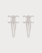 CELINE Set of 2 Snap Hair Clip in Brass | 賽琳 髮夾一套2件 (多色) - LONDONKELLY 英國名牌代購