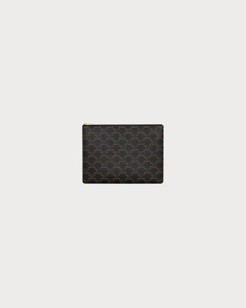 CELINE Triomphe Canvas Pouch | 賽琳 手袋 (黑色) - LondonKelly 英國名牌代購