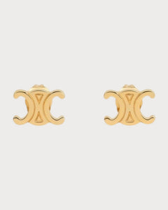 CELINE Triomphe Studs Earrings(2 Colors) - LONDONKELLY 英國名牌代購